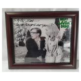 Signed Night Of The Living Dead Framed Photo