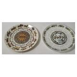 Wedgewood 1971 & 1972 Calendar Plates