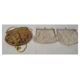 3 Beaded Purses