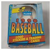 Box Of 1990 Fleer Baseball Cards