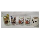 Vtg Glasses - Disney, Pierre The Bear Etc.