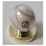 Mel Harder Indians Signed Baseball
