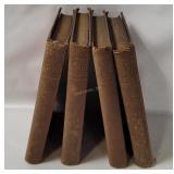 4 Antique John Ruskin Books