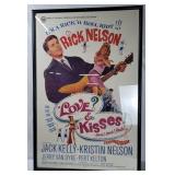 1965 Rick Nelson Love & Kisses Movie Poster