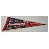 Vtg Cleveland Indians Pennant