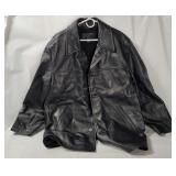 J Crew Leather Jacket, Appears Size 2 X
