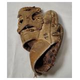 Vtg Todd Phelps Triple V Baseball Glove