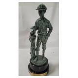 Canterbury Golf Club Flight Champ Metal Statue