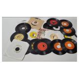 Vtg Country 45rmp Records