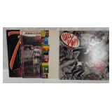 4 Rock Lp's - Zz Top, John Cougar, Hall & Oates