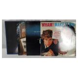 4 Rock/ Pop Lp's - Wham, Doors, Moody Blues