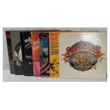 8 Rock Lp's - Bob Seger, Bee Gees, Cyndi Lauper
