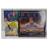 2 Styx Lp's - Paradise Theatre, Miracles