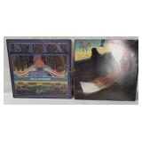 2 Styx Lp's - Cornerstone, Paradise Theatre