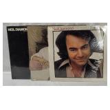 3 Neil Diamond Lp's - Primitive, Greatest Vol.2