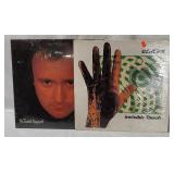 2 Genesis/ Phil Collins Lp's- Invisible, No Jacket