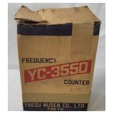 Vtg Yaesu Yc-355d Frequency Counter