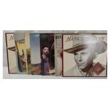 8 Country Lp's - Hank Williams, John Denver