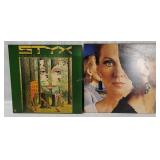 2 Styx Lp's - Pieces Of Eight, Grand Illusion