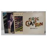 4 Rock/ Pop Lp's - Clapton, J. Geils, G. Michael