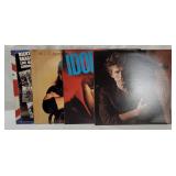 4 Rock/ Pop/ Country Lps- Billy Idol, Ricky Scaggs