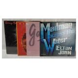 4 Rock Lp's - Elton John, Alan Parsons, Blackfoot