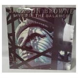 Sealed Jackson Browne - Lives In Balance Lp