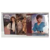 3 Reba Mcentire Lp's - One Is Sealed