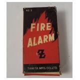 Tanita Mfg. Co. Fire Alarm