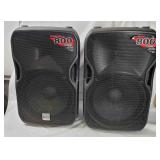 2 Alto Pro Ts115a Truesonic Pa Speakers