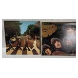 2 Beatles Lp's - Rubber Soul, Abbey Road