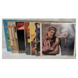 8 Country Lp's - Willie Nelson, Jimmy Buffett