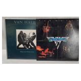 2 Van Halen Lp's - Self Titled, Women & Children