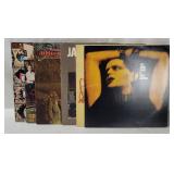 6 Rock Lp's - Lou Reed, Genesis, Rolling Stones