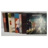 8 Rock Lp's - Byrds, Cream, Aerosmith, App