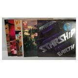 6 Rock Lp's - Starship, Zeppelin, Allman Bros.