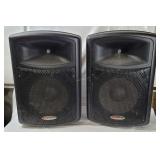 2 Harbinger Aps15 Pa Speakers