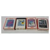 4 Sealed 8-track Tapes - Lionel Richie, Big Bands