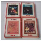 4 Sealed 8-track Tapes - Nina Simone, Jon Lucien