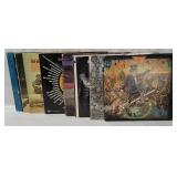 10 Assorted Rock Lp's (poor Condition)