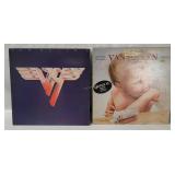 2 Van Halen Lp's (poor Condition)