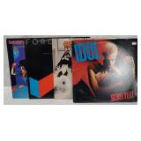 4 Rock/ Pop Lp's -  Billy Idol, Foreigner Etc.