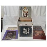 Box Of Vtg Records, Assorted Genres