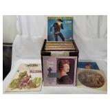Crate Of Vtg Records, Assorted Genres