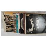 9 Assorted Rock Lp's (poor Condition)