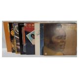 8 R&b Lp's - Lou Rawls, Commodores, Quincy Jones
