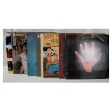 8 Rock Lp's - Allman Brothers, Santana, Police