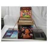 Box Of Vtg Records, Assorted Genres