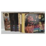 10 Rock Lp's (poor Condition) - Zeppelin, Hendrix
