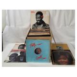 Box Of Vtg Records, Assorted Genres